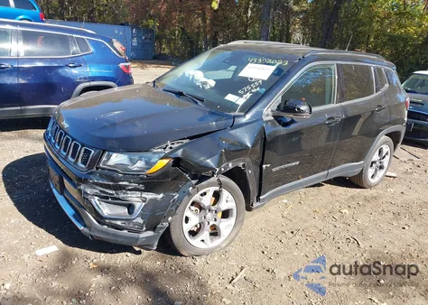 2021 Jeep Compass Limited 4X4 from USA, damaged, VIN 3C4NJDCBXMT575559